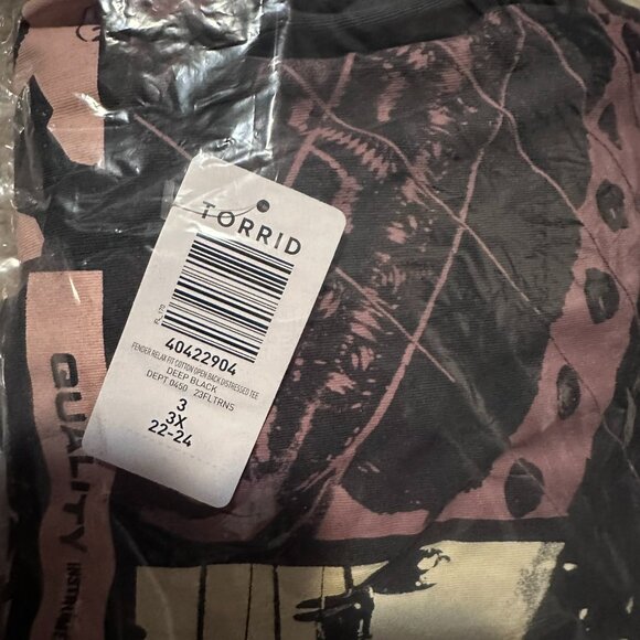 NWT Torrid Fender Relax Fit Open Back Distressed Size 3 - Picture 3 of 3